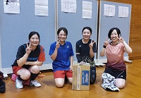 女子A級優勝