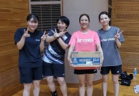 女子B級優勝