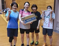 女子C級優勝