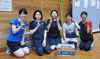 女子D級優勝