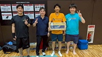 男子B級優勝