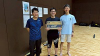 男子D級優勝