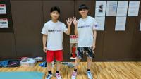 男子ダブルス Bクラス優勝
