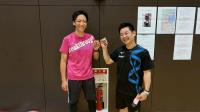 男子ダブルス Cクラス優勝