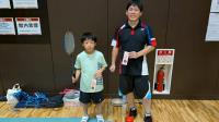 男子ダブルス 初級クラス優勝