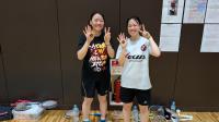 女子ダブルス Aクラス優勝