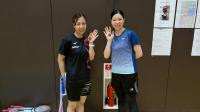 女子ダブルス Bクラス優勝