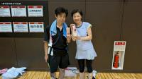 混合ダブルス 130歳級優勝